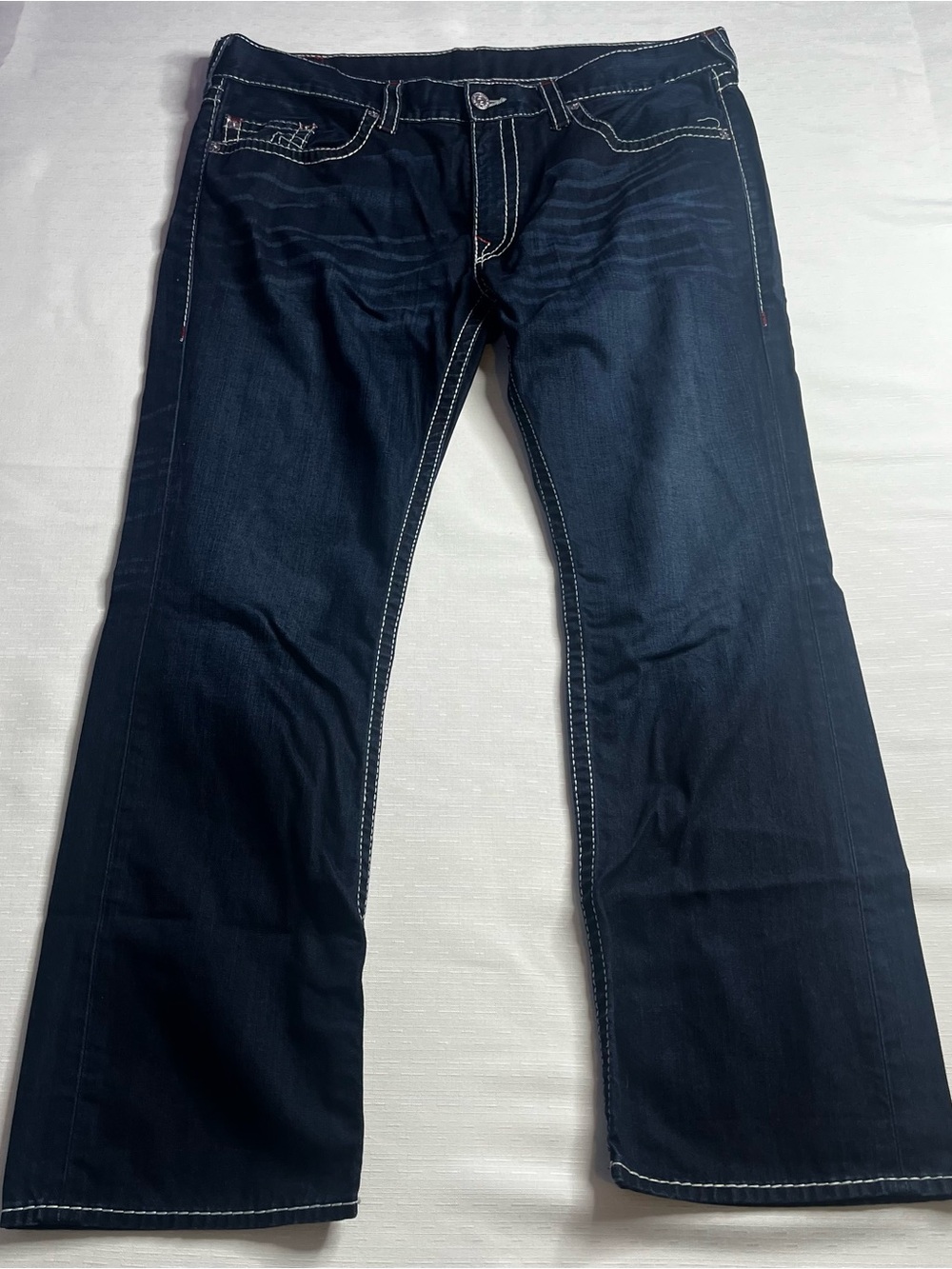 Men’s True Religion Dark Blue Bootcut Jeans